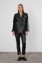 Black Sleeves with Stripes Leather Paneled Atlas Jacket 1932 - 2