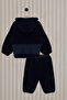 U.S. Polo Assn Baby Boy Navy Blue Set - 4
