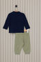 U.S. Polo Assn Baby Boy Navy Blue Set - 4