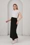 4346-Maternity Clothing Sports Pocket Fabric Skirt - 3