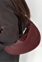 Sage Casual Looking Burgundy Women's Shoulder Bag with Adjustable Strap - 4