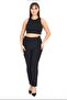 Large Size Steel Fabric, Recovery, Cotton, Full Licra Pants - 3