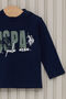 U.S. Polo Assn Baby Boy Navy Blue Set - 2