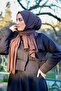 Shawl Women's Brown Single Jersey Combed Cotton Shawl Syr003
