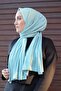 Shawl Women's Aqua Green Single Jersey Combed Shawl Syr003 - 2