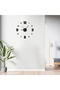 Creative Frameless DIY Wall Clock Wall Decal Home Silent Clock Living Room Office Wall Decoration - 3