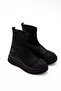 Afron Black Stone-Detail Winter Women's Boots - 6