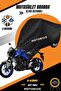 Motorcycle Cover for Yamaha MT25, Black, Waterproof and Durable (THICKEST) Fabric, Lifetime Use. - 8