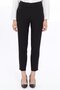 Apsen Women's Black Pocket Detailed Ankle-Length Four-Season Pants 206-90 - 6