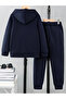 Basketball Player Printed Unisex Oversize Tracksuit Set - 2