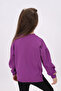 Girl's Embroidered Sweatshirt - 4