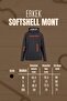 معطف Softshell أسود للرجال من Dofi - غطاء للرأس، جيبين، مقاوم للماء والرياح، بسحاب كامل - 6
