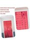 Red Metallized Disco - Rectangular Cut Door Curtain Decoration 1X2 Meters - 2
