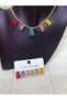 Colorful 6 Pieces Jelibon Teddy Bear Earrings Set and Necklace Set - New Year Christmas Gift