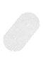 1 Pcs White Suction Cup Bath and Shower Anti-Slip Mat 34 cm X 68 cm - 2