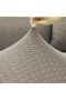 Sofa cover, sofa throw, for 3-seater sofa, 1 piece (Taupe COLOR) - 5