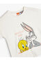 تي شيرت Tweety and Bugs Bunny مرخص من القطن بأكمام قصيرة - 3