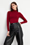 Kadın Bordo Body - 2
