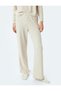 Comfortable Fit Soft Textured Wide Leg Sleepwear Bottom - 3
