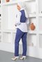 Indigo Short Jacket Triple Set - 19200 Model - 5
