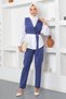 Indigo Short Jacket Triple Set - 19200 Model - 3
