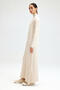 KNITTED STRAIGHT NECKLACE DRESS - 3