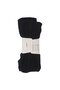 Unisex Black Double Layer Towel Pantyhose - 3