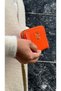 Women's Multipart Wallet with Orange Wallet - 2