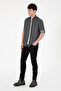 Men's Black Long Sleeve Shirt 50296617 -Vr046 - 4