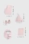 Organic Cotton Pink Hospital Discharge Set of 10 - 4