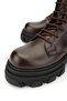 Women's Genuine Leather Brown Casual Boots - 3