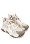 Women's Vegan Nude/Khaki Sneakers & Sports Boots - 2