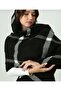 وشاح مربع النمط للكتف 70X180 سم 1234 أسود - 2