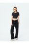 Slim Fit Crew Neck Crop Sports T-Shirt - 2