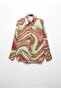 Patterned satin shirt - 3