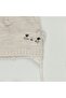 Baby Girl Ecru Hat and Glove Set - 2