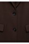 Long Woolen Coat with Moulds - 6