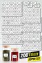200 Pieces Spice Jar Label Waterproof Jar Sticker Set Foods Pulses Kitchen Organizer