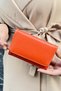 Orange Wallet Women's Wallet with Coin and Card Compartment - 6