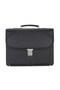 Men's Handbag 15.6 Inch Laptop Briefcase 5 Compartments Waterproof Shoulder Strap 2002 Black