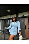 Tie-Detail Oversized Blazer Jacket - 4
