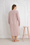 100% Cotton Seasonal Fabric Long Sleeve Plus Size Mother's Nightgown 1525 - 6