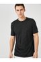 Basic T-Shirt Crew Neck Short Sleeve Slim Fit - 2