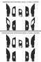 Togg T10X Compatible Interior Trim Foil Covering Set - 4