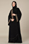 MİLA Leopar Detaylı Kaftan