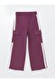 Lcw Kids Plum Girl's Thick Jogger Sweatpants with Elastic Waist