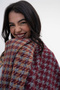 وشاح من مزيج الصوف منقوش من روي - 5