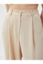 Wide Leg Pleated Trousers - 5
