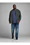 Jack Jones Men's Navy Blue T-Shirt - Plus Size, O-Neck, Noos Pls. Jjeorganıc Basic Tee Ss 12158482 -04 - 4