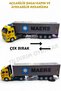 Container Truck Toy Pull Drop Detachable Large Alloy Colorful Express Carrier Truck - 7